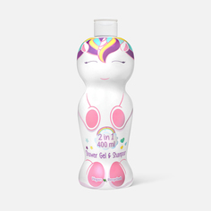 Шампунь Eau My Unicorn 1D детский, 2 в 1, шампунь и гель для душа, 400 мл