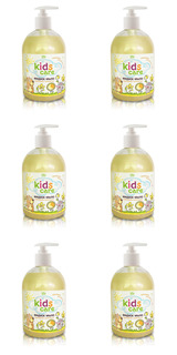 Iris детское жидкое мыло Kids Care с КАЛЕНДУЛОЙ и ЧИСТОТЕЛОМ, 500 мл, 6 шт