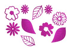 Гирлянда COSY Цветы и листья розовая с блеском 200 см