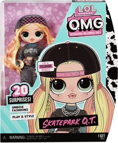 Кукла ЛОЛ сюрприз ОМГ L. O. L. Surprise! OMG Skatepark Q. T. 580423