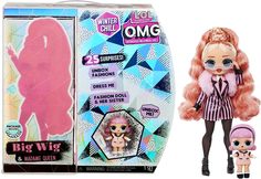 Кукла L.O.L. Surprise! OMG Winter Chill - Big Wig Розовая 570264E7C Кукла лол