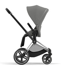 Коляска прогулочная, шасси Cybex Priam-4-mix-р, PerlGrey СР4-Р-Chrome-Black-PerlGrey