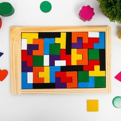 Головоломка Лесная мастерская Зигзаг" прямоугольная, 40 деталей
