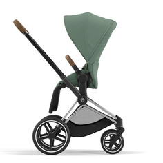 Коляска прогулочная, шасси Cybex Priam-4-mix-р, LeafGreen СР4-Р-Chrome-Brown-LeafGreen