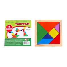 Головоломка "Танграм" рисунки Лесная мастерская