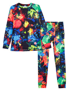 Термокомплект для мальчиков PlayToday: брюки, толстовка, цветной, 128