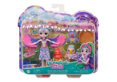 Игровой набор с куклой Enchantimals "Семья Птички Филии", HKN15
