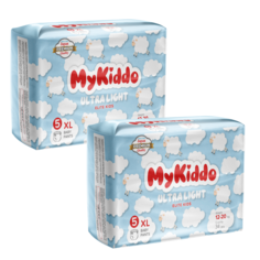 Подгузники-трусики для детей MyKiddo Elite Kids ультратонкие XL 68 шт. 2 уп. x 34 шт.