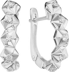 Серьги из белого золота Империал S2892-220, бриллиант Imperial