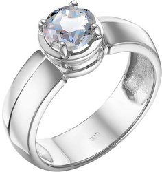 Кольцо из серебра р. 16 Империал K1350/Ag-610, фианит Imperial