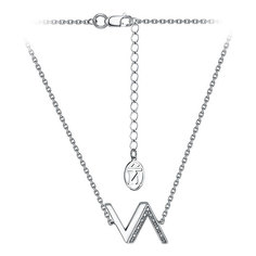 Колье из серебра 40-45 см Империал C2604/Ag-620BR, бриллиант Imperial