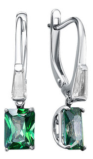 Серьги из серебра Империал S2218/Ag-680/7, фианит Imperial