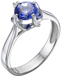 Кольцо из серебра р. 18,5 Империал K1263/Ag-610/76, ситалл Imperial