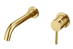 Встраиваемый смеситель AltroBagno Metropoli 010505 OrSp для раковины, матовое золото