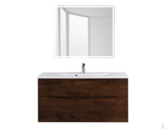 Тумба под раковину Belbagno Marino H60-1200-2C-SO-RW-P Rovere Moro