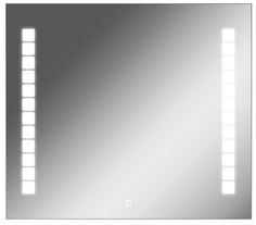 Зеркало Sansa Quadro 80 alum с подсветкой