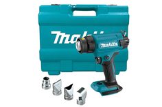 Аккумуляторный тепловой пистолет Makita LXT 18В, 550град, без АКБ и З/У, DHG181ZK