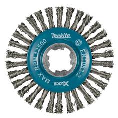 Щетка проволочная дисковая Makita X-lock (d115 мм, толщина проволоки 0, 5 мм,), D-73411
