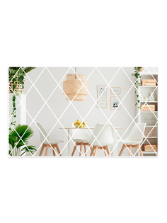 Интерьерные самоклеящиеся зеркальные наклейки на стену FROI зеркало - 50*100 см