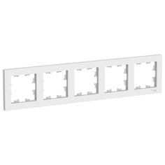 Рамка универсальная Systeme (Schneider) Electric Atlas Design ATN001305, 5-постовая, лотос