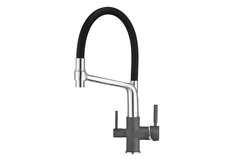 Кухонный смеситель Granula GR-0083 графит