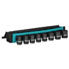 Набор ударных торцевых головок Makita E-02989, 8-21 мм, 8 шт.