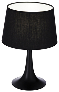 Настольная лампа Ideal Lux London TL1 Small Nero