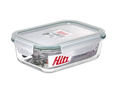 Контейнер для продуктов Hitt стеклянный, 0,37 л, с герметичной крышкой, 1 шт.