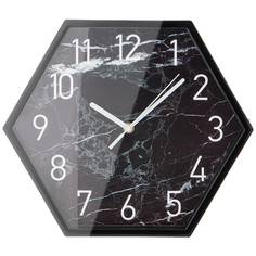 Часы настенные Marble черный 30x30x4,5 см Lefard