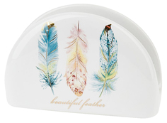 Салфетница Nouvelle Home Перья 12,5 см