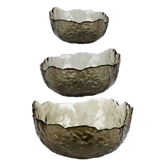Салатник, набор 3шт. Frost (серый) d=12,5/15,5/19 см KENG-9903601-1 Nouvelle