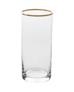 Набор из 6-ти стаканов для воды LARUS (Декор Отводка золото) Объем: 350 мл Crystalite Bohemia