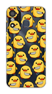 Чехол на Itel A27 "Утка с ножом" Case Place