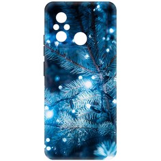 Чехол-накладка Софт Гирлянда для Xiaomi Redmi 12C Krutoff
