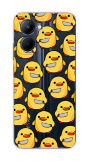 Чехол на Realme C33 "Утка с ножом" Case Place