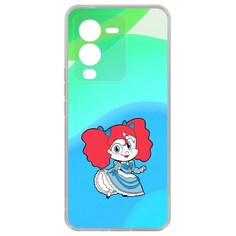 Чехол-накладка Кейс Хаги Ваги - Кукла Поппи для Vivo V25 Pro Krutoff