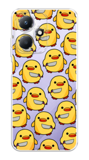 Чехол на Infinix Hot 30 Play "Утка с ножом" Case Place