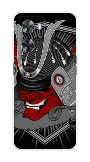Чехол на Oppo A57 4G/A77 4G/A77s 4G/A57s "Красная маска самурая" Case Place