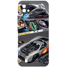 Чехол-накладка Софт Постер для Realme C11 (2021) Krutoff