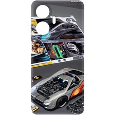 Чехол-накладка Софт Постер для Realme C55 Krutoff