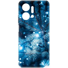 Чехол-накладка Софт Гирлянда для Honor X7a Krutoff