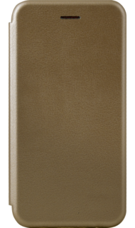 Чехол-книжка Deppa для Samsung Galaxy J4+, кожзам, золотистый