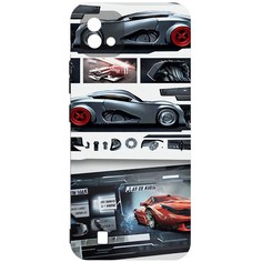 Чехол-накладка Софт Гаражный постер для Realme C11 (2021) Krutoff