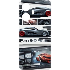 Чехол-накладка Софт Гаражный постер для Realme C55 Krutoff