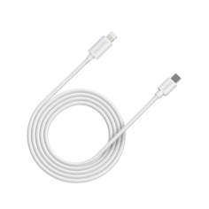 Кабель Canyon CFI12 Type C - lightning PD20W, PVC, 2A, 2 м, White