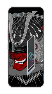 Чехол на Asus ROG Phone 6 "Красная маска самурая" Case Place
