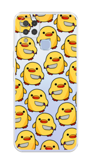 Чехол на Infinix Hot 11 G37 "Утка с ножом" Case Place