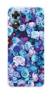 Чехол на Oppo A17 "Цветочный ковер" Case Place