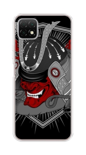 Чехол на Wiko T3 "Красная маска самурая" Case Place