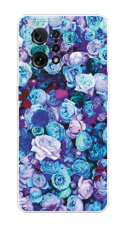 Чехол на Oppo Find X5 "Цветочный ковер" Case Place